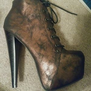 Steam punk booties